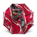 Melbourne Renegades Umbrella Flaming Lightning Storm Geometric Sports Mascot Art