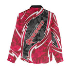 Melbourne Renegades Women Casual Shirt Flaming Lightning Storm Geometric Sports Mascot Art