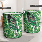 Melbourne Stars Laundry Basket Flaming Lightning Storm Geometric Sports Mascot Art