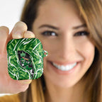 Melbourne Stars AirPods Case Flaming Lightning Storm Geometric Sports Mascot Art