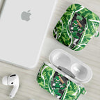 Melbourne Stars AirPods Case Flaming Lightning Storm Geometric Sports Mascot Art