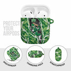 Melbourne Stars AirPods Case Flaming Lightning Storm Geometric Sports Mascot Art