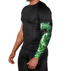 Melbourne Stars Arm Sleeves Flaming Lightning Storm Geometric Sports Mascot Art