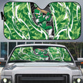 Melbourne Stars Auto Sun Shade Flaming Lightning Storm Geometric Sports Mascot Art