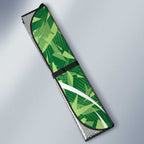 Melbourne Stars Auto Sun Shade Flaming Lightning Storm Geometric Sports Mascot Art