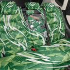 Melbourne Stars Back Car Seat Cover Flaming Lightning Storm Geometric Sports Mascot Art