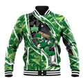 Melbourne Stars Baseball Jacket Flaming Lightning Storm Geometric Sports Mascot Art
