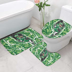 Melbourne Stars Bathroom Set Flaming Lightning Storm Geometric Sports Mascot Art