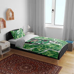 Melbourne Stars Bedding Set Flaming Lightning Storm Geometric Sports Mascot Art