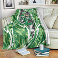 Melbourne Stars Blanket Flaming Lightning Storm Geometric Sports Mascot Art