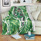 Melbourne Stars Blanket Flaming Lightning Storm Geometric Sports Mascot Art