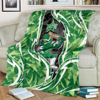 Melbourne Stars Blanket Flaming Lightning Storm Geometric Sports Mascot Art