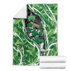 Melbourne Stars Blanket Flaming Lightning Storm Geometric Sports Mascot Art