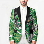 Melbourne Stars Blazer Flaming Lightning Storm Geometric Sports Mascot Art