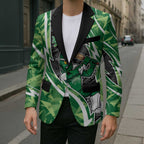 Melbourne Stars Blazer Flaming Lightning Storm Geometric Sports Mascot Art