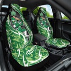 Melbourne Stars Car Seat Cover Flaming Lightning Storm Geometric Sports Mascot Art