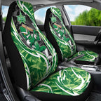 Melbourne Stars Car Seat Cover Flaming Lightning Storm Geometric Sports Mascot Art