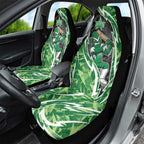 Melbourne Stars Car Seat Cover Flaming Lightning Storm Geometric Sports Mascot Art