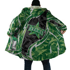 Melbourne Stars Cloak Flaming Lightning Storm Geometric Sports Mascot Art
