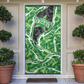 Melbourne Stars Door Cover Flaming Lightning Storm Geometric Sports Mascot Art