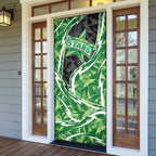 Melbourne Stars Door Cover Flaming Lightning Storm Geometric Sports Mascot Art