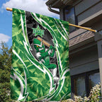 Melbourne Stars Garden Flag Flaming Lightning Storm Geometric Sports Mascot Art