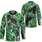 Melbourne Stars Hockey Jersey Flaming Lightning Storm Geometric Sports Mascot Art