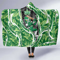 Melbourne Stars Hooded Blanket Flaming Lightning Storm Geometric Sports Mascot Art