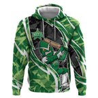 Melbourne Stars Hoodie Flaming Lightning Storm Geometric Sports Mascot Art