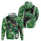 Melbourne Stars Hoodie Flaming Lightning Storm Geometric Sports Mascot Art