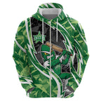 Melbourne Stars Hoodie Flaming Lightning Storm Geometric Sports Mascot Art