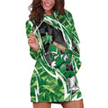 Melbourne Stars Hoodie Dress Flaming Lightning Storm Geometric Sports Mascot Art