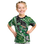 Melbourne Stars Kid T Shirt Flaming Lightning Storm Geometric Sports Mascot Art