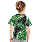 Melbourne Stars Kid T Shirt Flaming Lightning Storm Geometric Sports Mascot Art