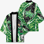 Melbourne Stars Kimono Flaming Lightning Storm Geometric Sports Mascot Art