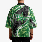 Melbourne Stars Kimono Flaming Lightning Storm Geometric Sports Mascot Art