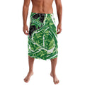 Melbourne Stars Lavalava Flaming Lightning Storm Geometric Sports Mascot Art
