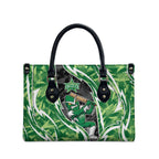 Melbourne Stars Leather Bag Flaming Lightning Storm Geometric Sports Mascot Art