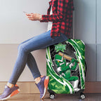 Melbourne Stars Luggage Cover Flaming Lightning Storm Geometric Sports Mascot Art