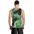 Melbourne Stars Men Tank Top Flaming Lightning Storm Geometric Sports Mascot Art