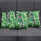Melbourne Stars Pillow Cover Flaming Lightning Storm Geometric Sports Mascot Art