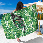 Melbourne Stars Sarong Flaming Lightning Storm Geometric Sports Mascot Art