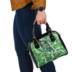 Melbourne Stars Shoulder Handbag Flaming Lightning Storm Geometric Sports Mascot Art