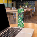 Melbourne Stars Skinny Tumbler Flaming Lightning Storm Geometric Sports Mascot Art