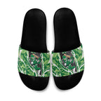 Melbourne Stars Slide Sandals Flaming Lightning Storm Geometric Sports Mascot Art