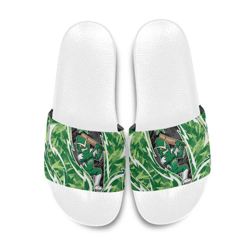 Melbourne Stars Slide Sandals Flaming Lightning Storm Geometric Sports Mascot Art