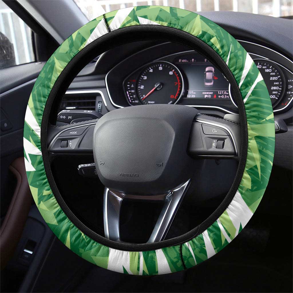 Melbourne Stars Steering Wheel Cover Flaming Lightning Storm Geometric Sports Mascot Art