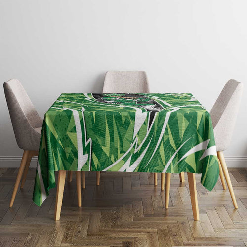 Melbourne Stars Tablecloth Flaming Lightning Storm Geometric Sports Mascot Art