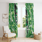 Melbourne Stars Window Curtain Flaming Lightning Storm Geometric Sports Mascot Art