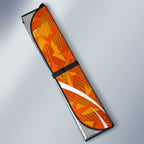 Perth Scorchers Auto Sun Shade Flaming Lightning Storm Geometric Sports Mascot Art